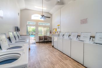On-site laundry facilities